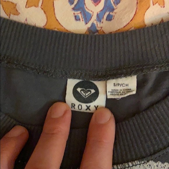 Roxy Striped Sweatshirt - Picture 3 of 3